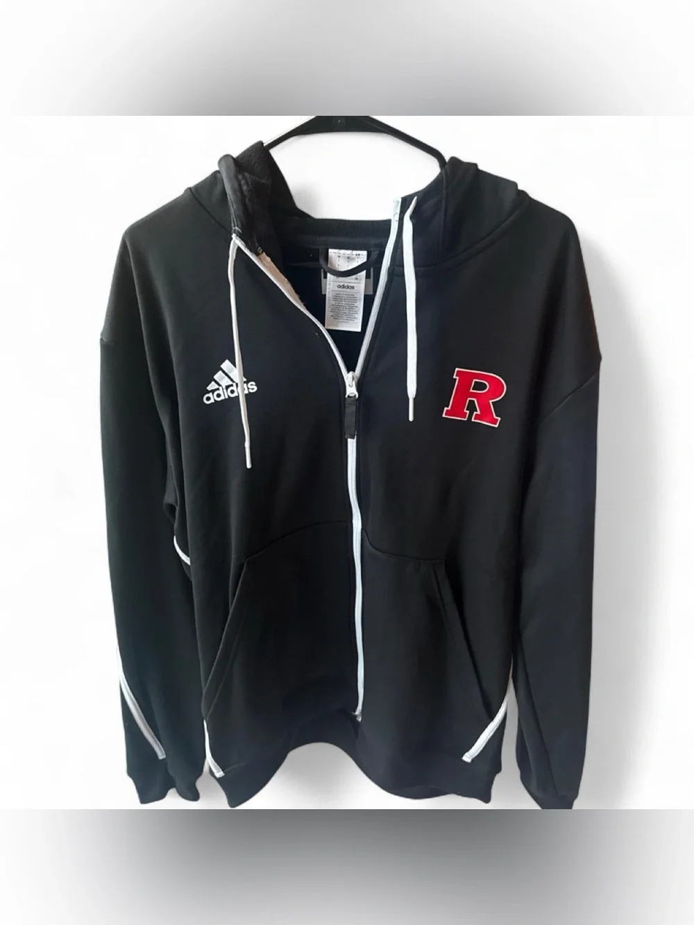 Rutgers adidas zip-up sweatshirt